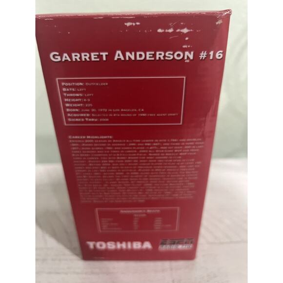 Garret Anderson Los Angeles Angels Bobblehead Doll 2005 Stadium Giveaway - Picture 3 of 5